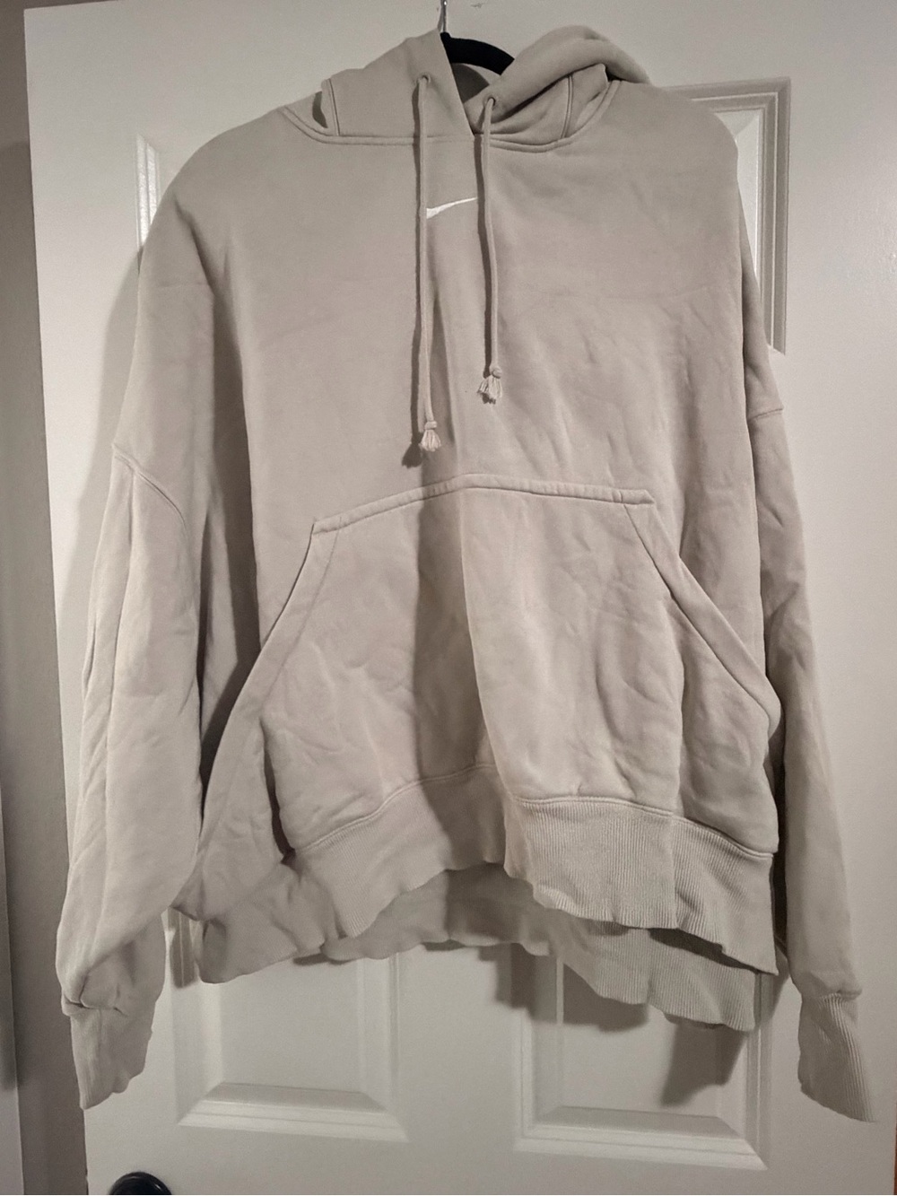 Nike Women’s Light Taupe Zip-Up Hoodie